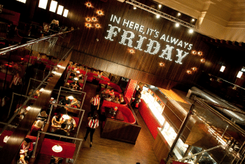 TGI Fridays Manchester.